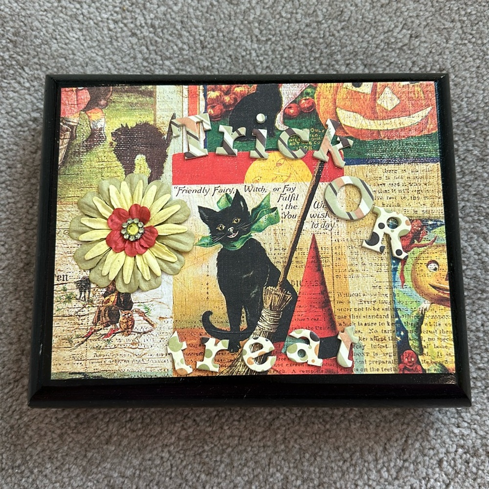 Halloween cigar box